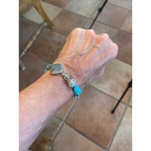 Fashion jewelry western bracelet stretchy